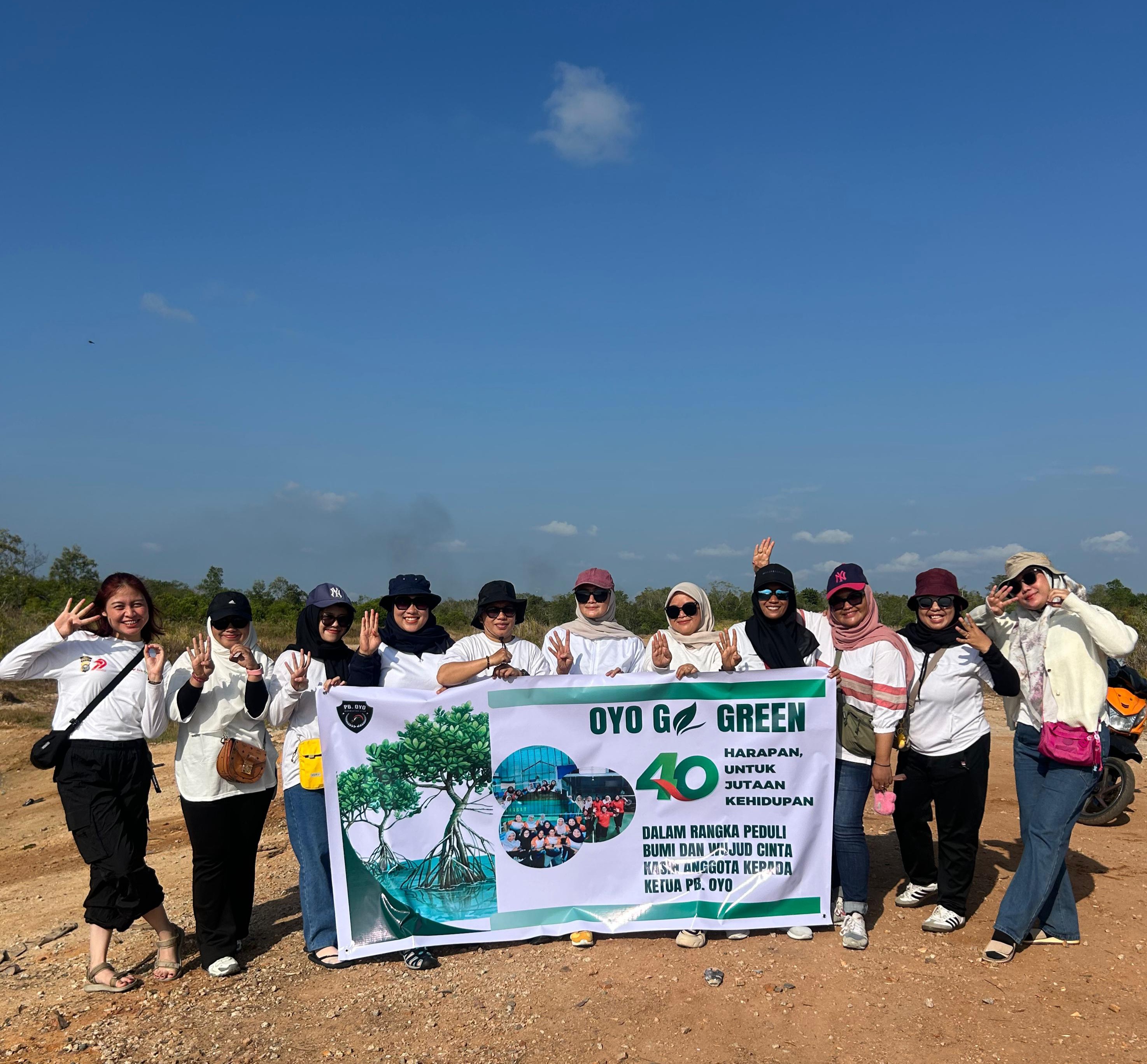 Gelar OYO Go Green, PB OYO Gaungkan Aksi Lingkungan dan Solidaritas di Kepulauan Meranti