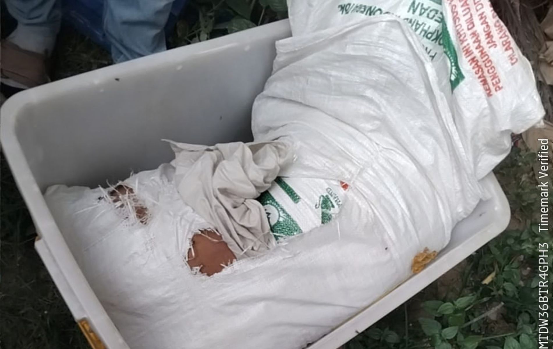 GEGER! Mayat Wanita dalam Karung Goni Korban Pembunuhan Ditemukan di Medan Denai