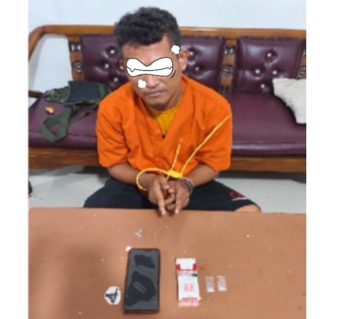 Gegara Sabu Warga Balai Makam Lebaran di Bilik Penjara Polsek Mandau