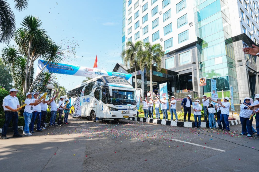IDSurvey Group Berangkatkan 1.400 Pemudik ke 10 Kota Tujuan di Mudik Bersama BUMN 2026
