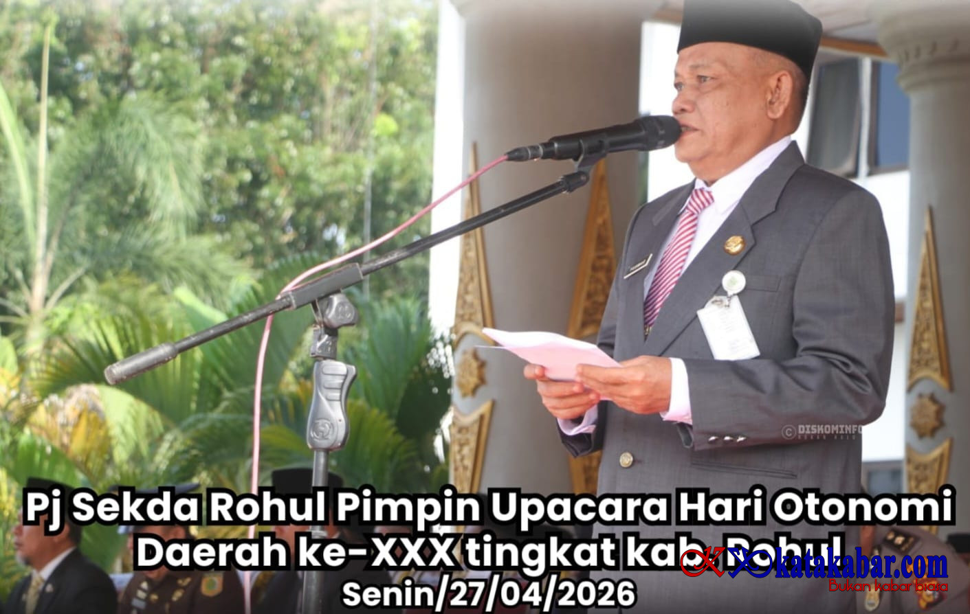 OTDA ke XXX: Pj Sekda Rohul Seru Seluruh OPD Wujudkan Asta Cita