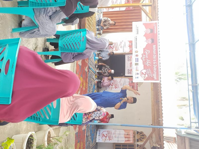 Teddy: Password Rohul Maju Ya Paslon Nomor 2