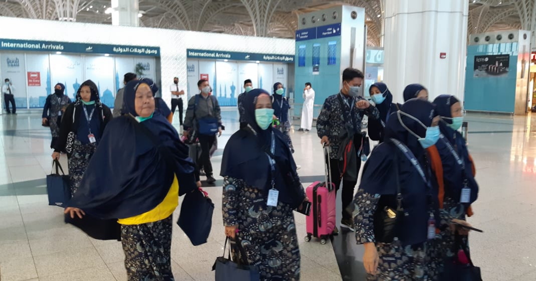 Tujuh Penerbangan JUI Mendarat di Saudi