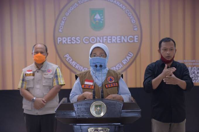 Total Pasien Sembuh dari Virus Corona di Riau Sebanyak 3.340 Orang