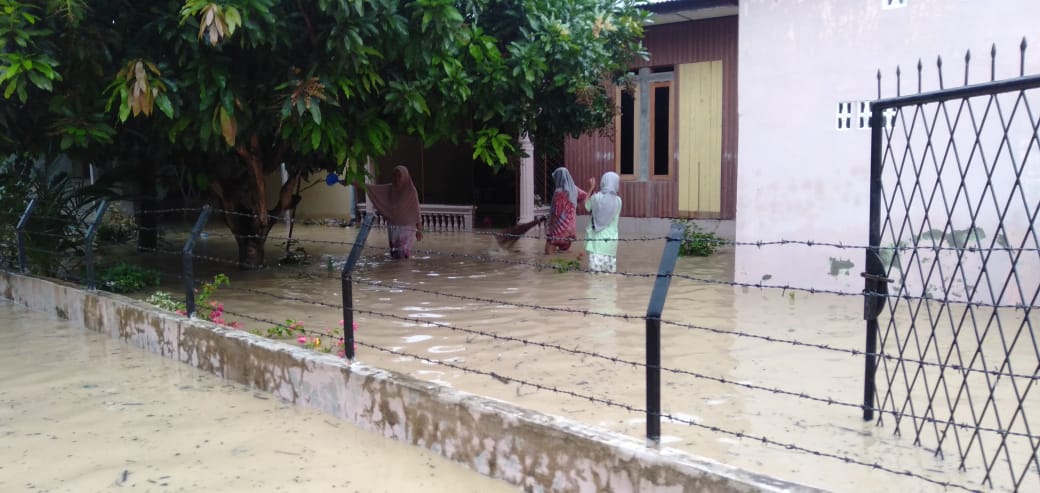 Kabupaten Pidie Dilanda Banjir Disebabkan Hujan Lebat