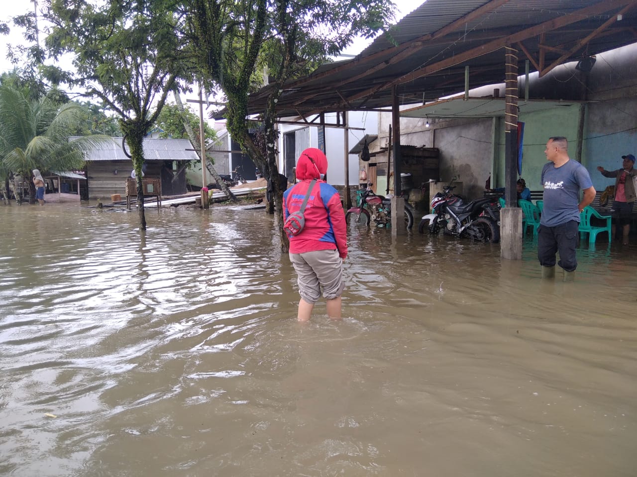 Musibah Banjir Aceh Jaya Meluas, Total 452 Jiwa Terdampak
