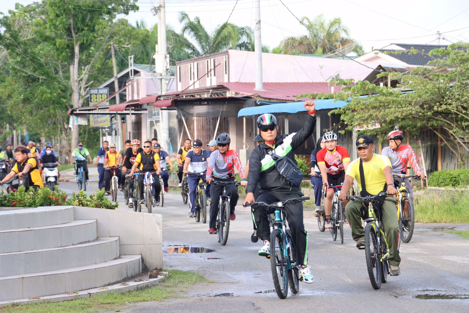 Polres Tanjungbalai Telat Fun Bike