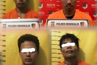 Gegara Narkoba, 1 Honorer dan 3 Pria Tunakarya Dicokok Polisi