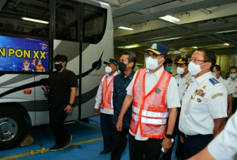 Kemenhub RI Kirim 428 Bus Dukung PON XX dan PEPARNAS XVI Di Papua 