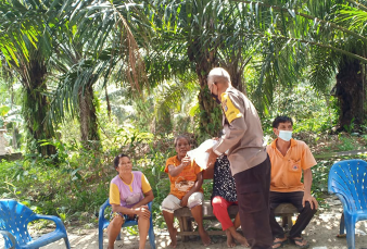 Tingkatan Kamtibmas, Polsek Simpang Empat Gencarkan PRM di Kediaman Tokoh Adat