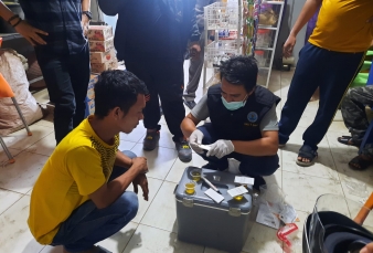 Grebek Kampung Narkoba, Polres Tanjungbalai Amankan Empat Pemakai 