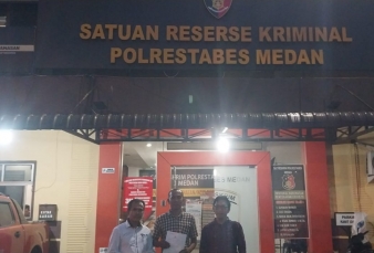 PASU Laporkan S, JS dan LA di PolresTabes Medan