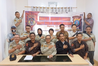 Konsolidasi KBPP Polri Resor Medan, Ketua Ade 