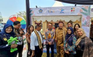 Ragam Produk UKM Sawit Tampil di Kemenkeu Satu Lampung UMKM Expo 2023