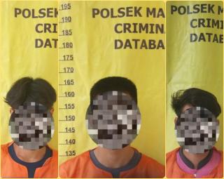Para Pelaku Cabul Anak Bawah Umur di PKS Mangkrak Diborgol Polsek Mandau