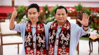 Antusiasme Tinggi Sambut Kedatangan Prabowo - Gibran di Pekanbaru