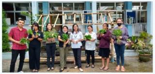 Membangun Mini Greenhouse dan Budidaya Tanaman Pangan di Universitas Katolik Widya Karya