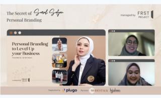 Webinar The Secret of Personal Branding, Kerja Sama Plugo dan Sarah Sofyan