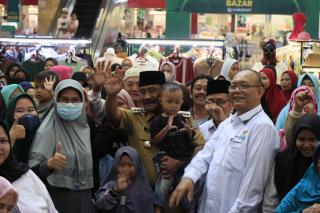 Momen Ramadhan, Pemko Binjai Bersama Dengan Baznas Kota Binjai Bagikan 250 Voucher Ramadhan