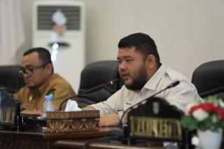 DPRD Rohul Paripurna Penyampaian Jawaban Fraksi Pendapat Pemerintah Tiga Ranperda