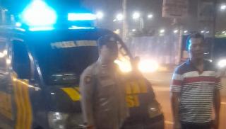 Mewaspadai Kejahatan Jalanan di Malam Hari, Patroli Personel Polsek Medan Baru