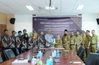 Bupati Bengkalis Serahkan LKPD Unaudited Tahun 2023 ke BPK RI Riau