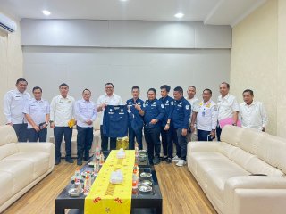 Tim Advokasi Bidkum Deli Serdang Sehat Temui Bupati