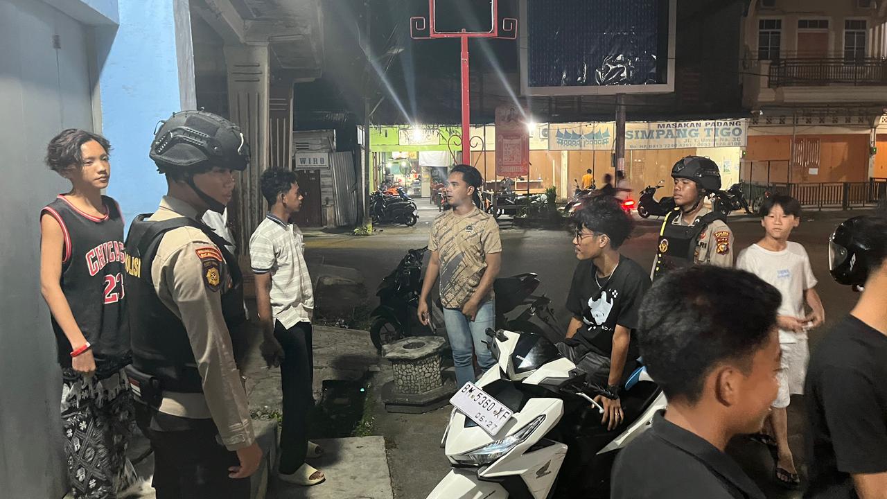 Tim Raga Polres Kepulauan Meranti Gelar Patroli Kamtibmas Terpadu