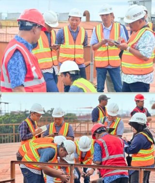 Holding PTPN III Perkuat Pengendalian Persediaan CPO Lewat Stock Opname di KPBN Dumai