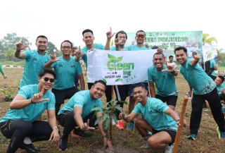 Green Policing Community Run, Polres Siak Ajak Warga Hidup Sehat dan Peduli Lingkungan