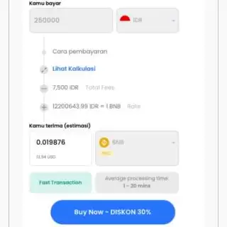 Pembelian Token PEPE di Blockchain Ethereum di P2P Beli Finance X CryptoWatch