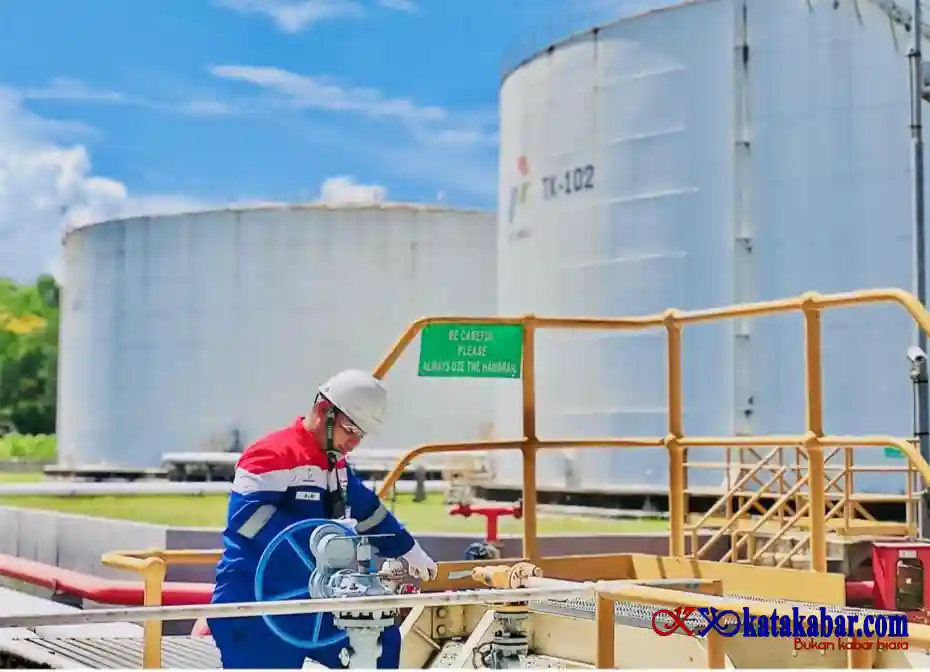 Dukung Pertamina Penerapan B50, EP Gelar Go Live Penyaluran Perdana B50 dari Fuel Terminal IBT Pulau Laut