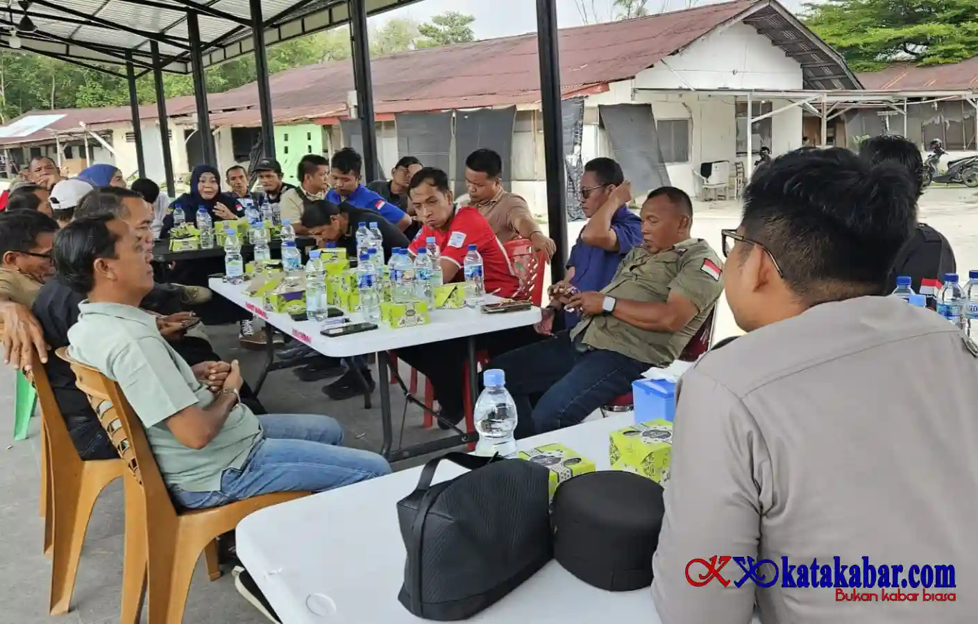 Pertegas Kemitraan di Lapangan Tembak, Kapolsek Mandau: Sinergi dan Komitmen Biarkan Tumbuh Natural