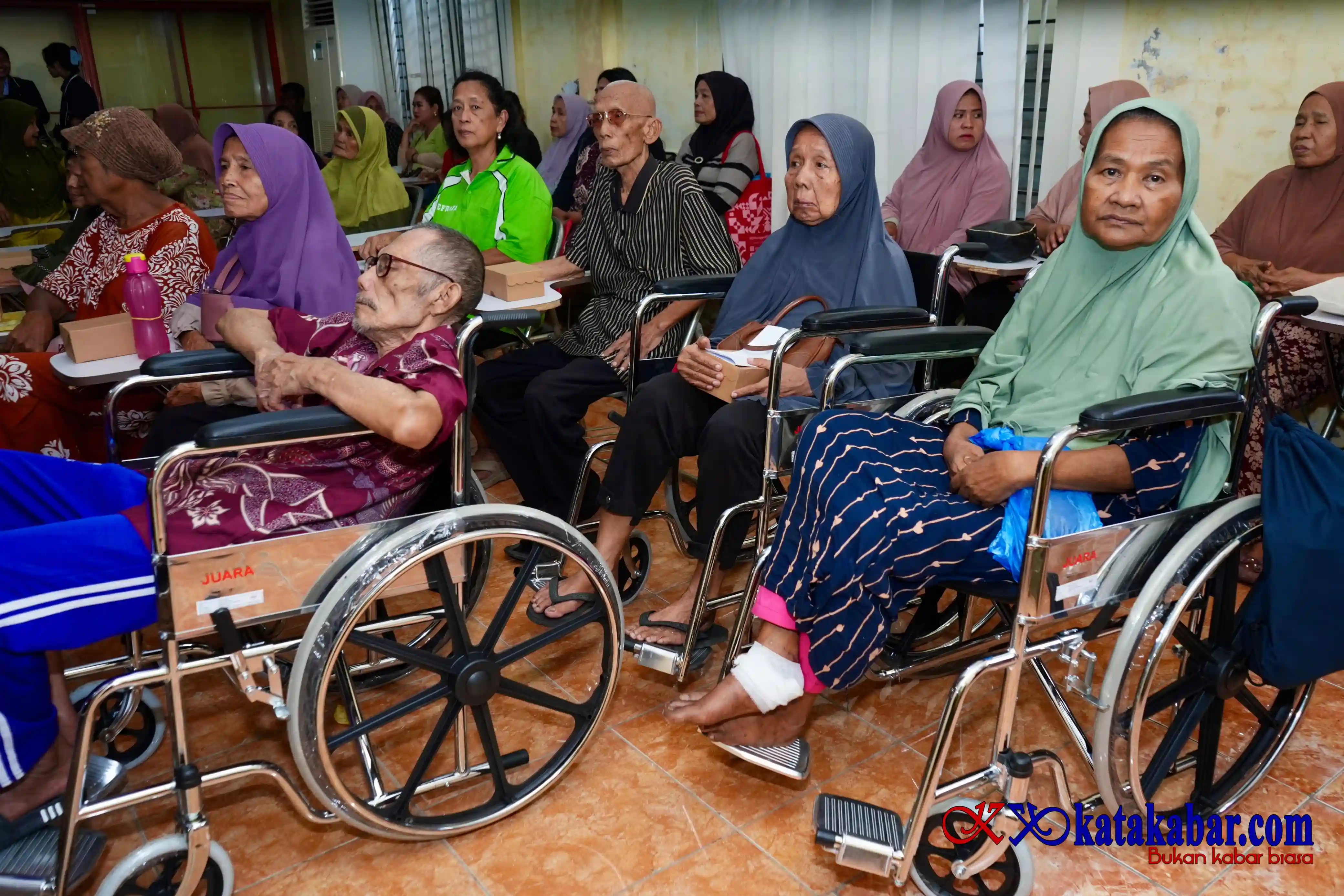 Ketua TP PKK Kota Binjai Hadiri Penyaluran Bantuan ATENSI untuk Lansia Tahun 2026