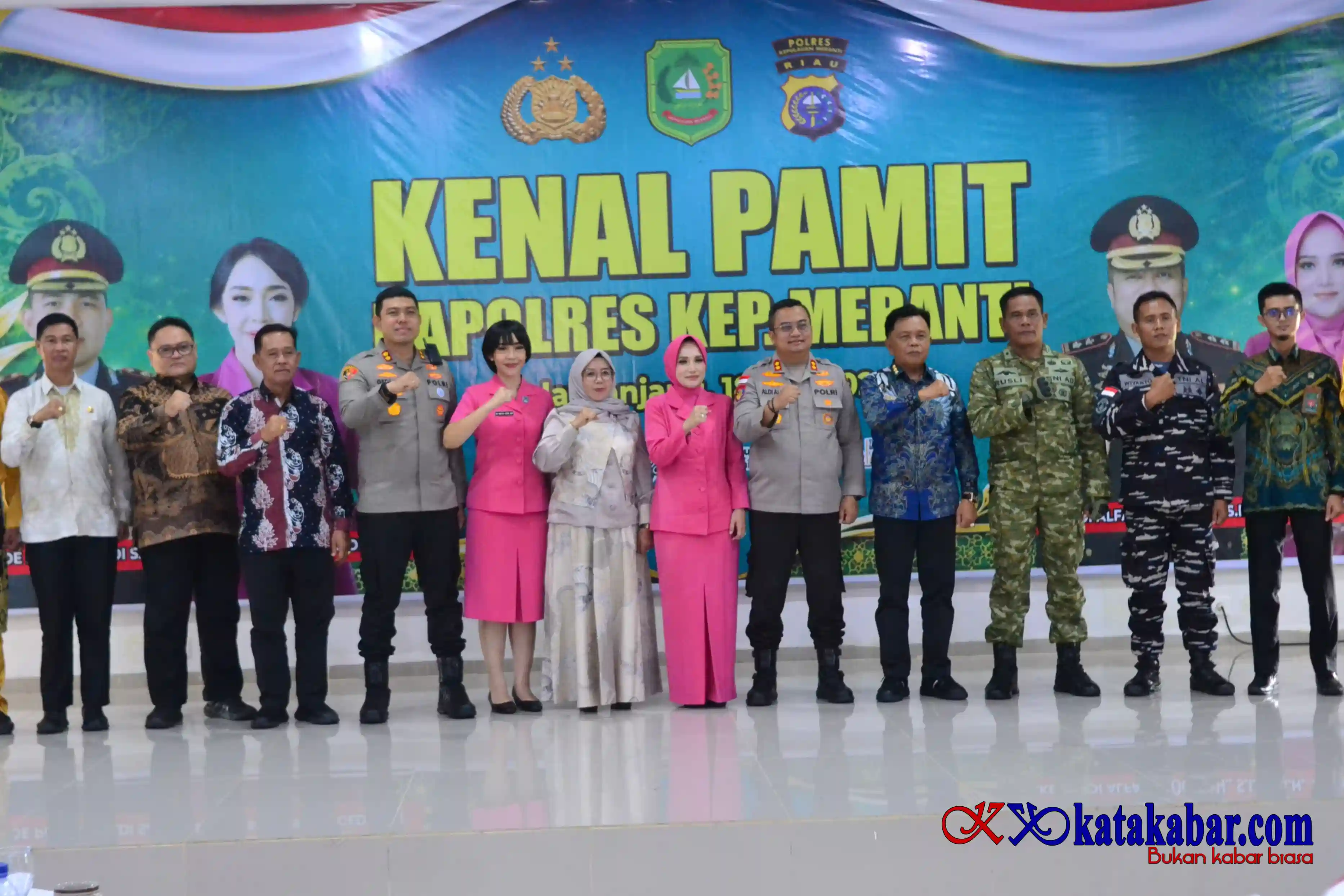 Kapolres Kepulauan Meranti Berganti, AKBP Gede PAS Resmi Lanjutkan Tongkat Estafet Kepemimpinan