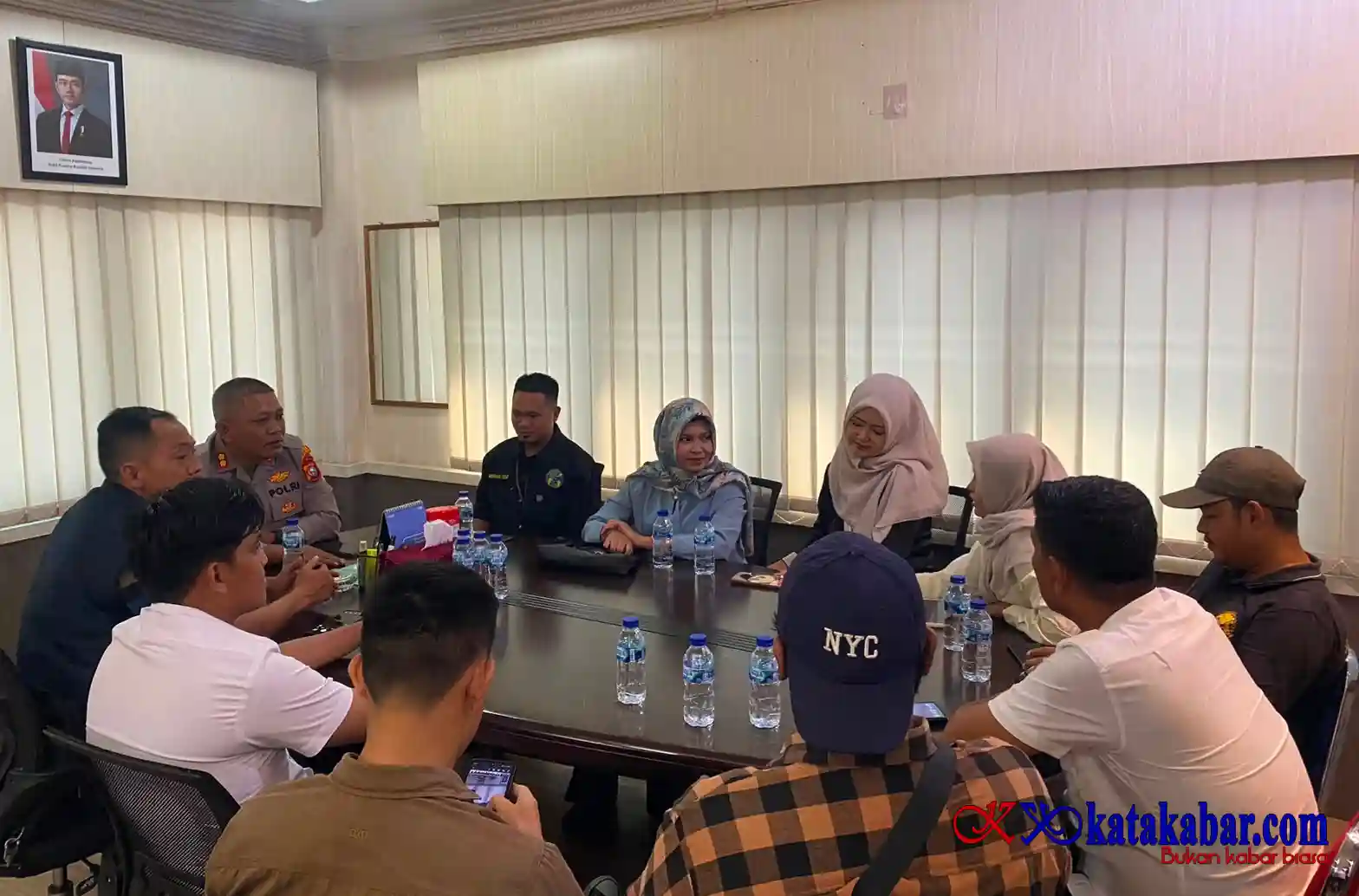 Bukan Sekadar Silaturahmi, IWO Inhil dan Polres Bahas Informasi Hoaks hingga Green Policing Kapolda Riau