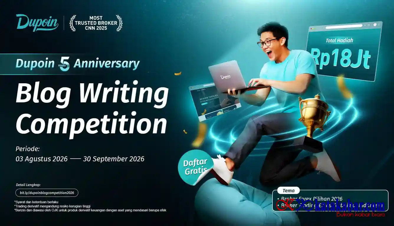 Hobi Nulis? Ikuti Dupoin Blog Competition dan Raih Hadiah Jutaan Rupiah!