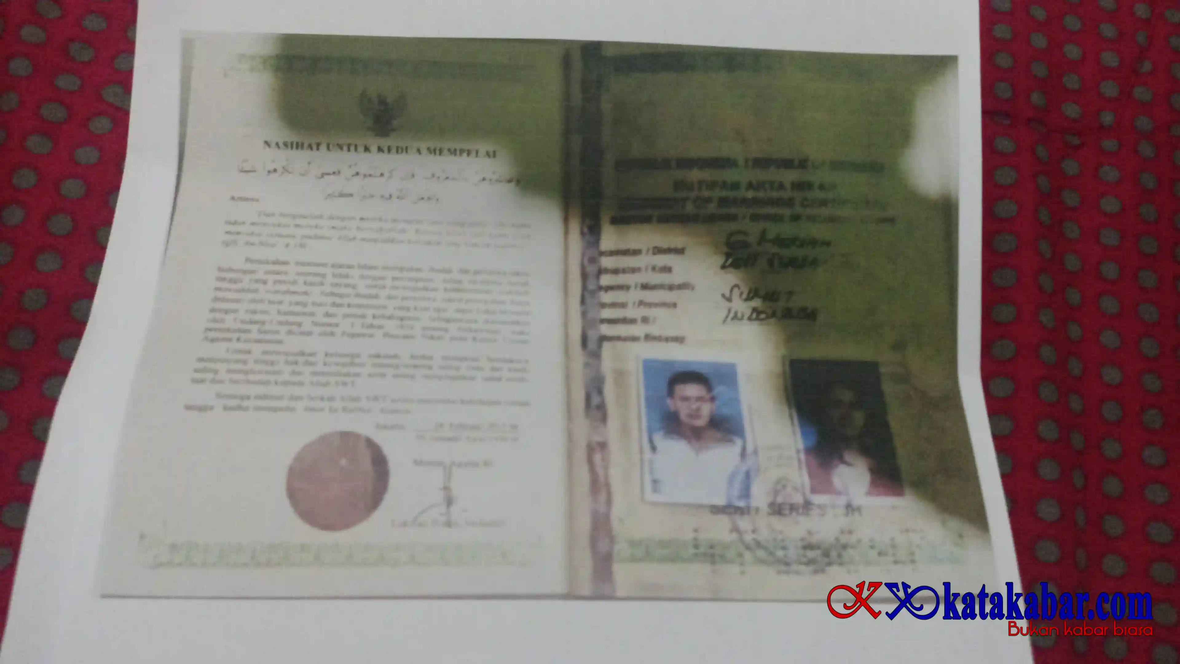 Kemenag Deli Serdang Tegaskan Akta Nikah Nomor 083/36/II/2008 Tidak Terdaftar