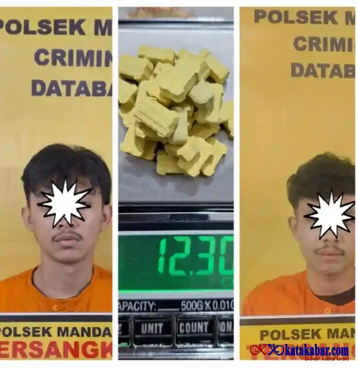 Ulah Ekstasi Dua Pria Salah Satunya DPO Dicokok Polsek Mandau di Jalan Kayangan