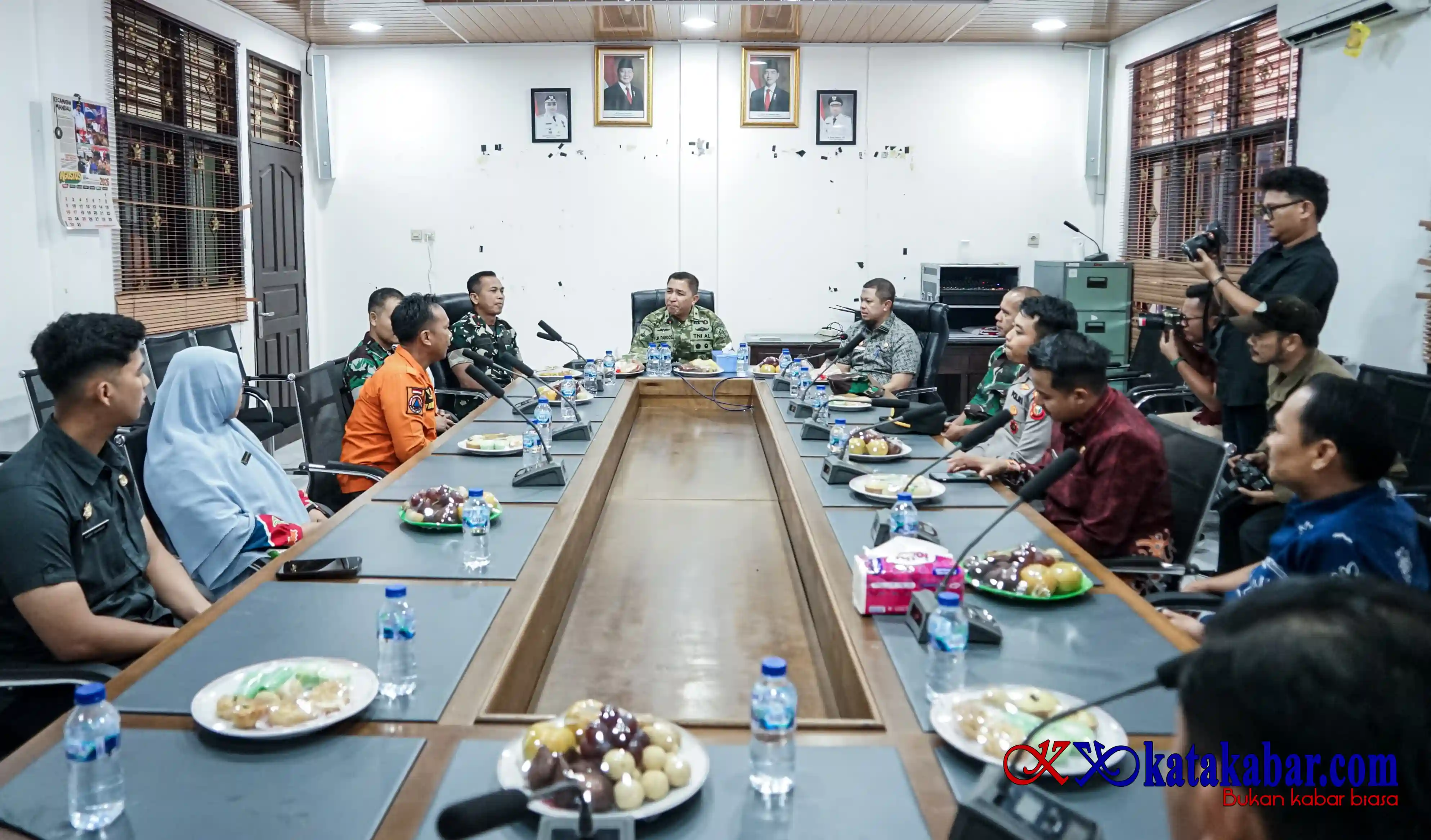 Camat Mandau Terima Kunker Satgas Karhutla, Staf Khusus KSAL Tekankan Skema Penanggulan Karhutla