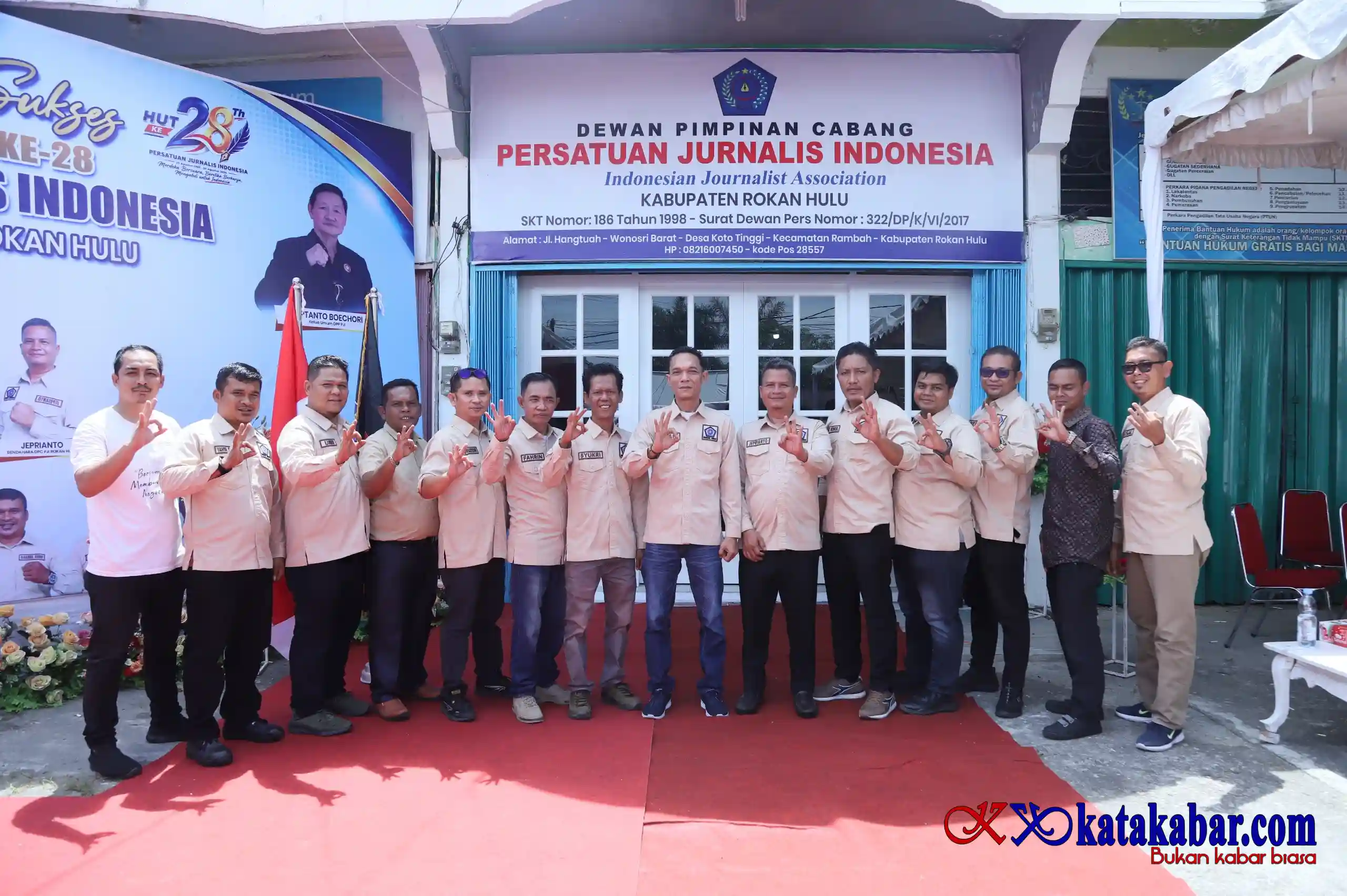 Polres Rohul Bongkar Gudang Narkoba, PJI Tegaskan Pers Mitra Setia Perangi Narkotika
