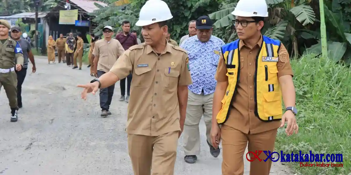 Wawako Binjai Tinjau Langsung Perbaikan Jalan Diponegoro untuk Kelancaran Warga