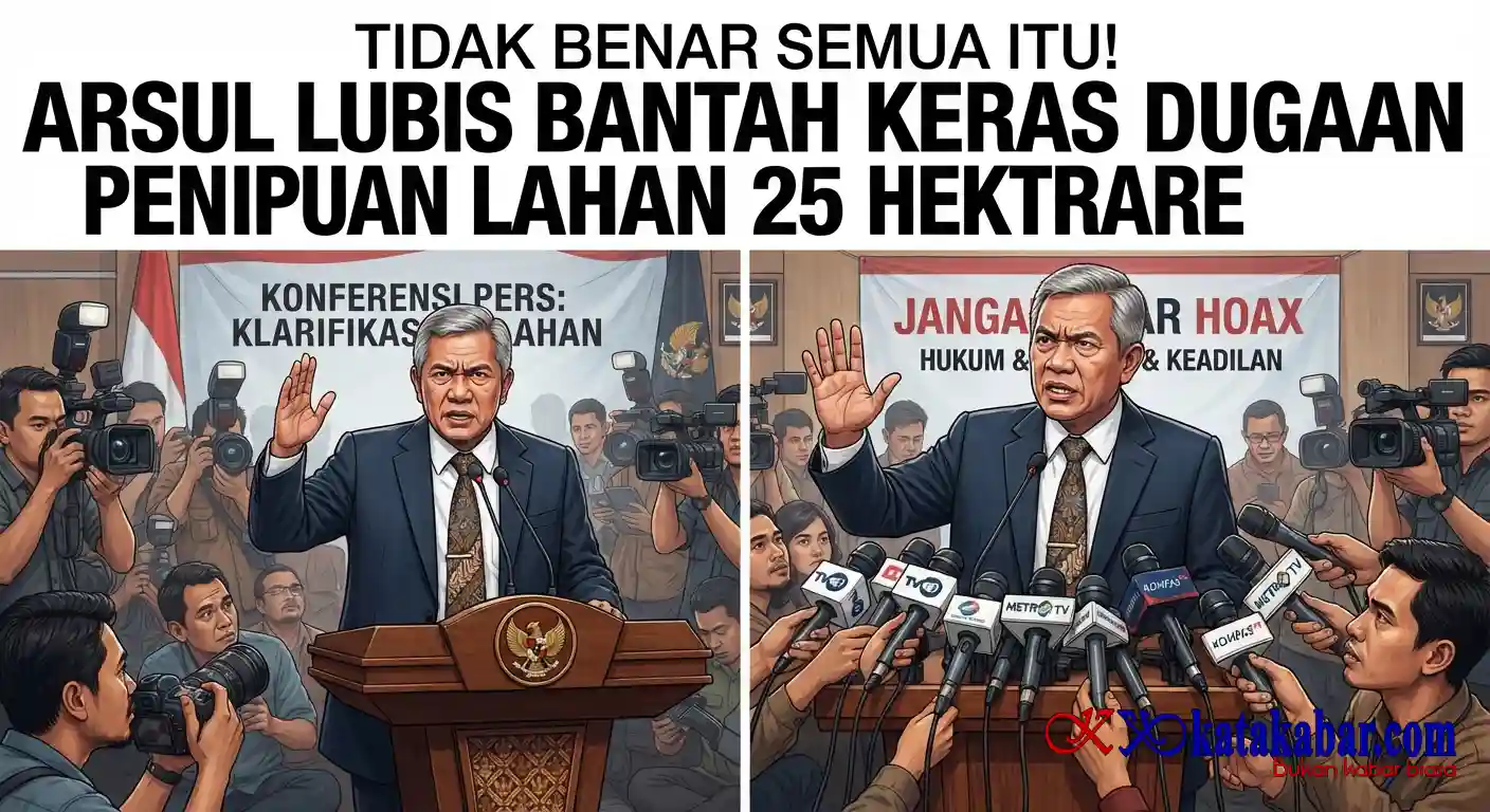 Arsul Lubis Bantah Keras Dugaan Penipuan Lahan 25 Hektare: Tegaskan Semua Itu Tidak Benar