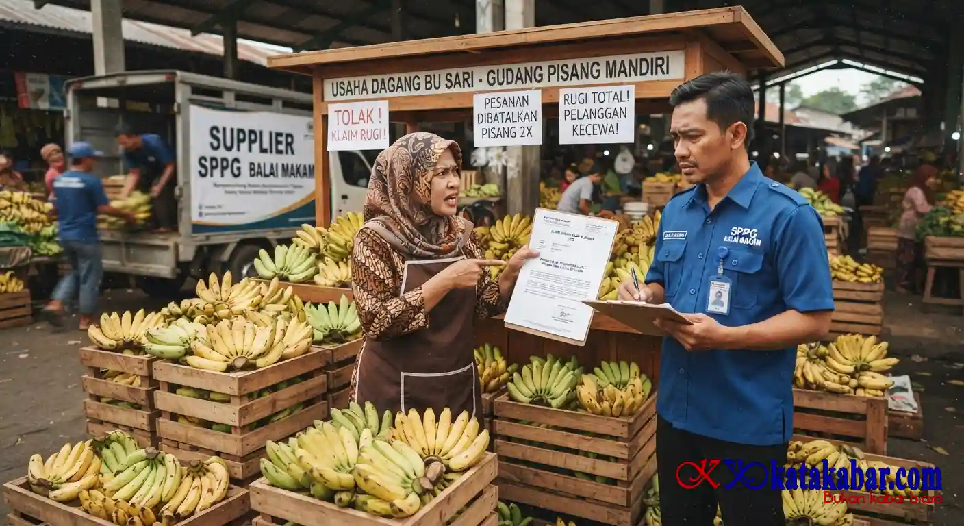 UMKM Rugi Gegara Suplayer SPPG Balai Makam Diduga Batalkan Pesanan Pisang Dua Kali