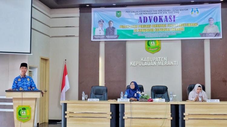 Pemkab Meranti Gelar Advokasi Perilaku Orientasi Seksual Menyimpang