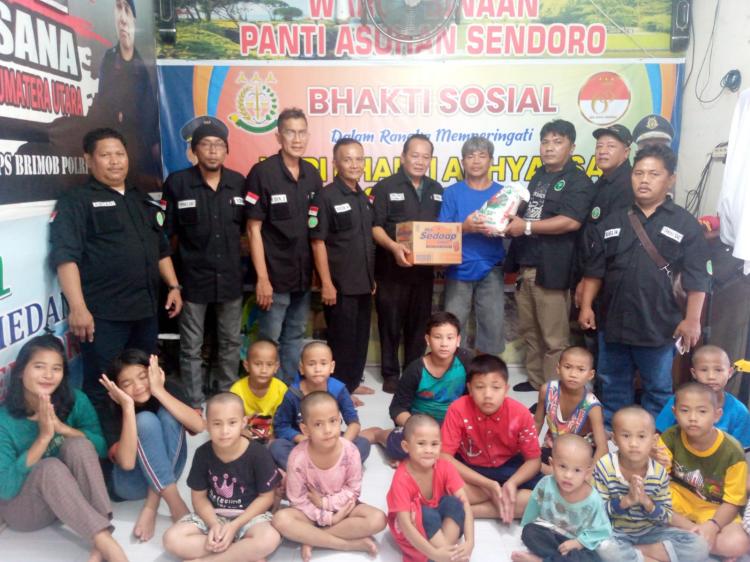 Meriahkan Nataru, Forwaka Berikan Bansos ke Panti Asuhan