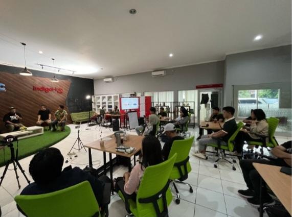 Indigo dan Pengusaha Kreatif Jaya Ajak Startup Belajar Cara Pitching Efektif