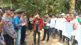 Perusahaan Sawit di Paluta Didemo, Ini Tuntutan Ratusan Warga Dua Desa