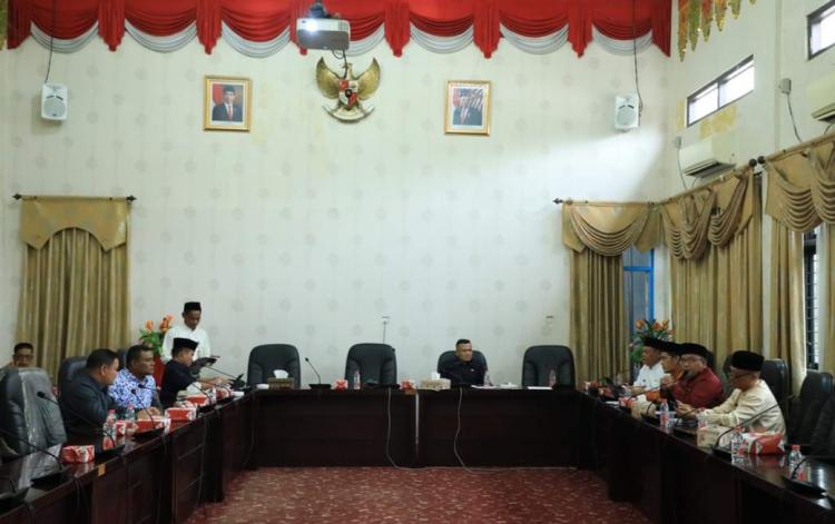 Bersama Bappeda, Komisi I DPRD Rokan Hulu Selaraskan Pokir Dewan