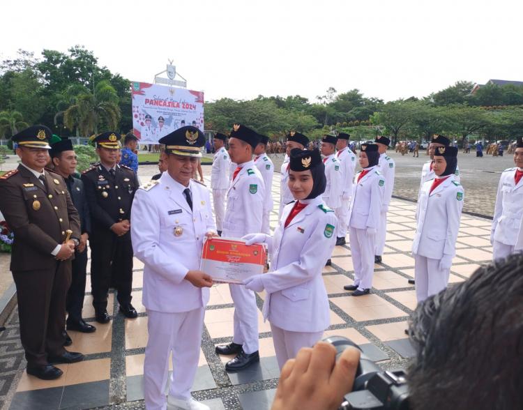 Wabup Rohul Jadi Irup Upacara Hari Lahir Pancasila Tahun 2024